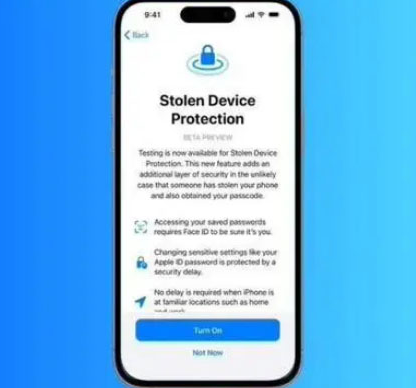 沛县苹果授权维修店分享被盗设备保护功能开启方法 