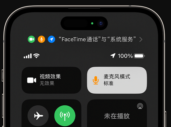 沛县苹果授权维修网点分享iPhone在通话时让你的声音更清晰 