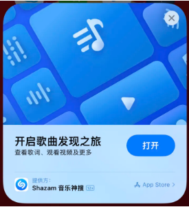 沛县苹果14维修站分享iPhone14音乐识别功能使用方法 