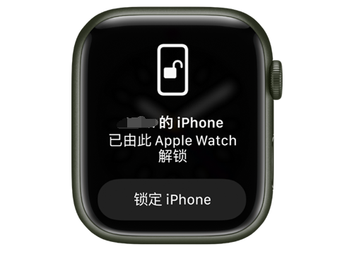 沛县苹果手机维修分享用 AppleWatch 解锁配备面容 ID 的 iPhone方法 